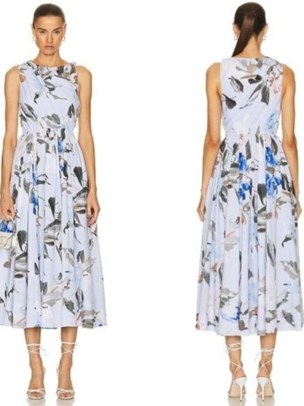 Aje Abbey Twisted Midi Dress